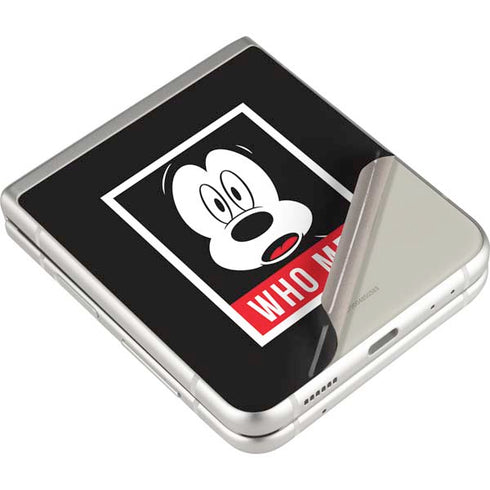 Disney Mickey Mouse Who Me Galaxy Z Flip3 5G Skin